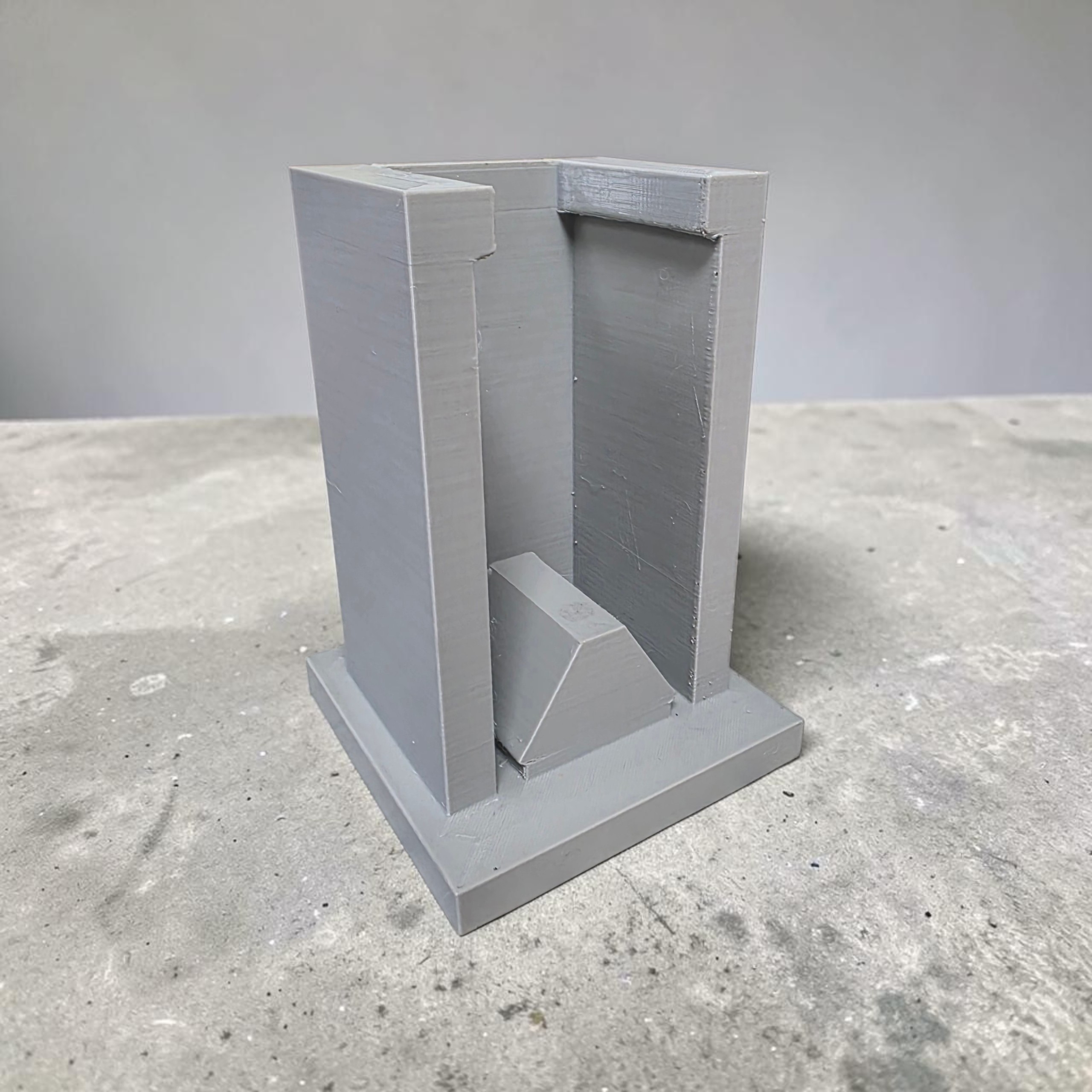 3D printed industrial component
